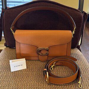 Coach Tabby Shoulder Bag 26 with Snakeskin Detail (Like New Condition)